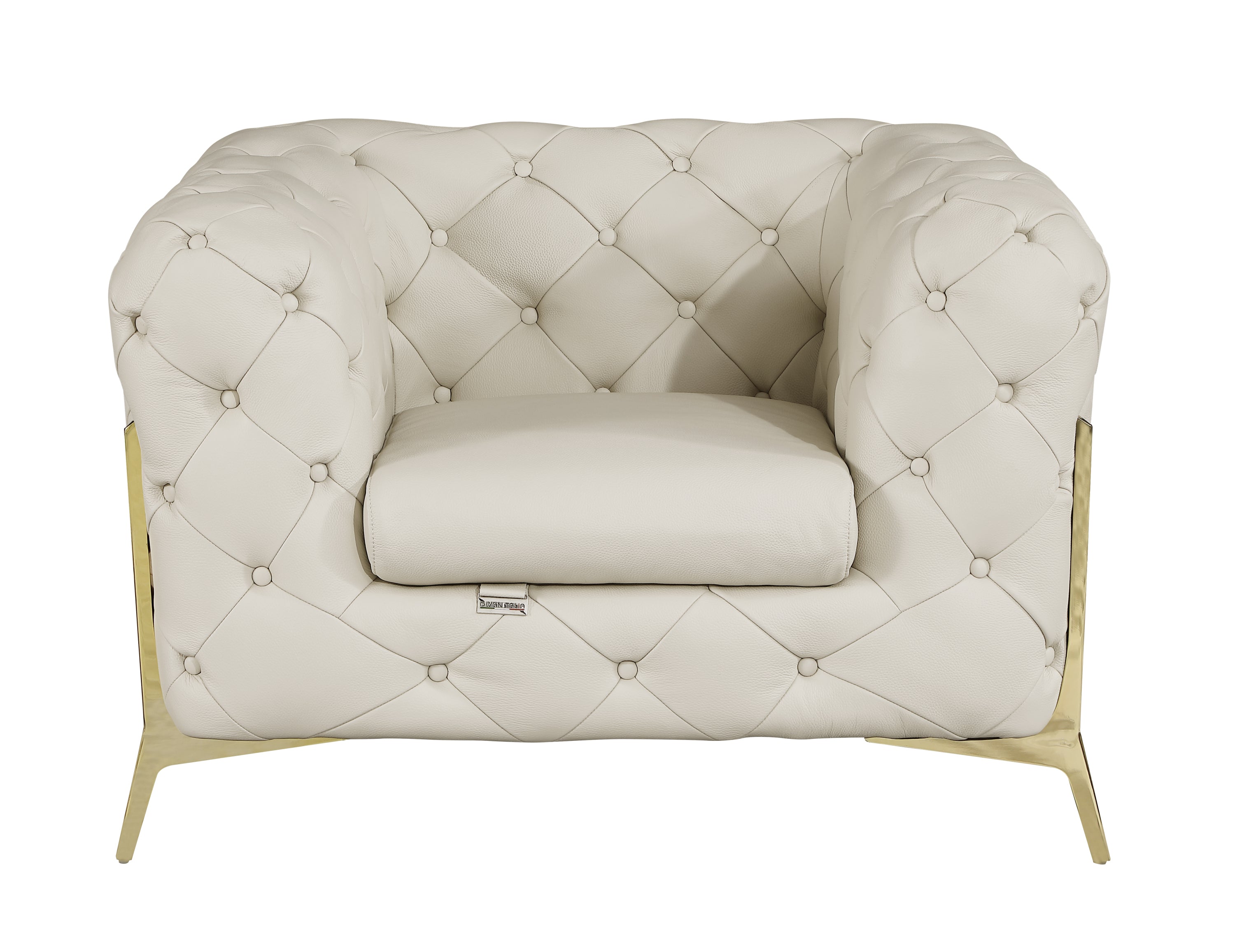100% Top Grain Italian Leather chair