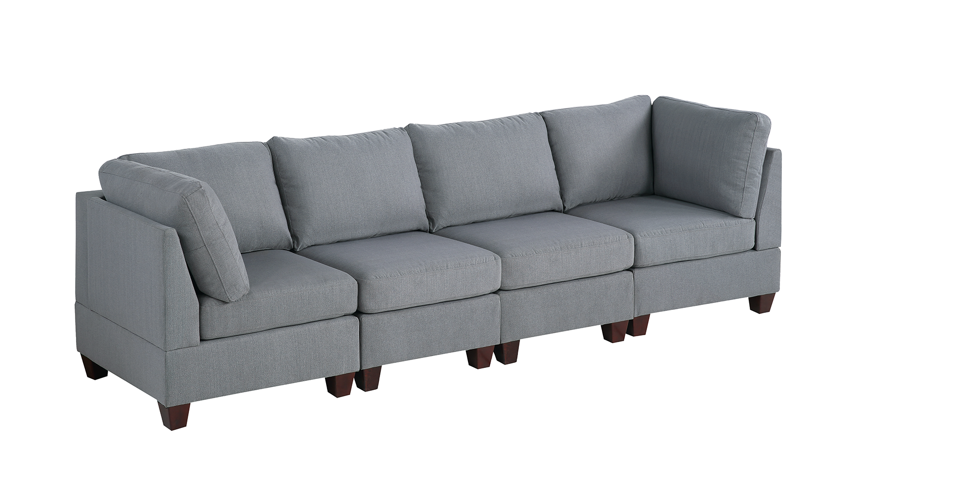 4PC Gray MODULAR SET