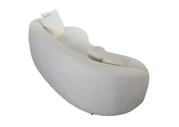 BONITA IVORY BOUCLE SOFA & LOVESEAT