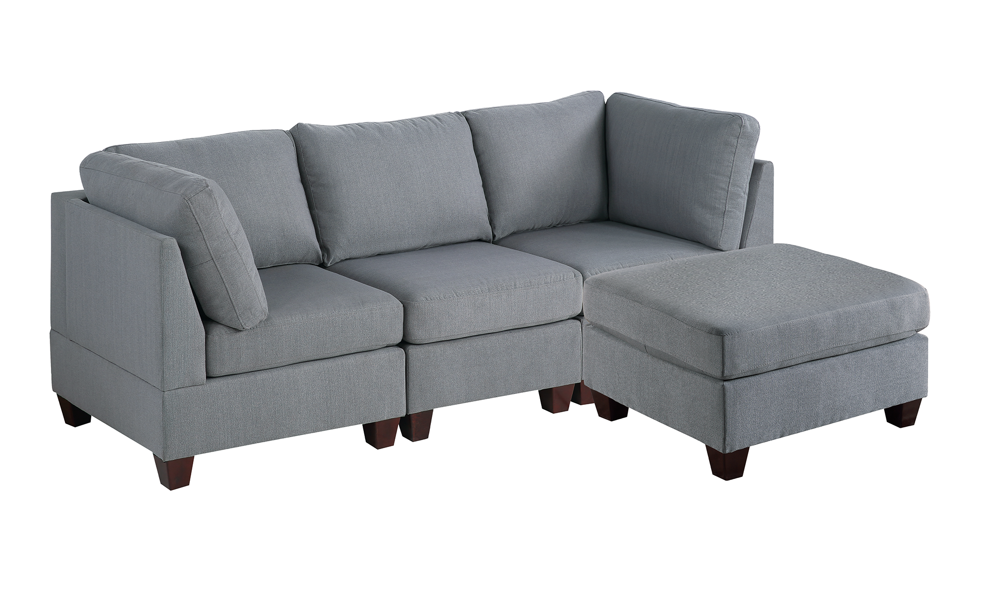 4PC Gray MODULAR SET
