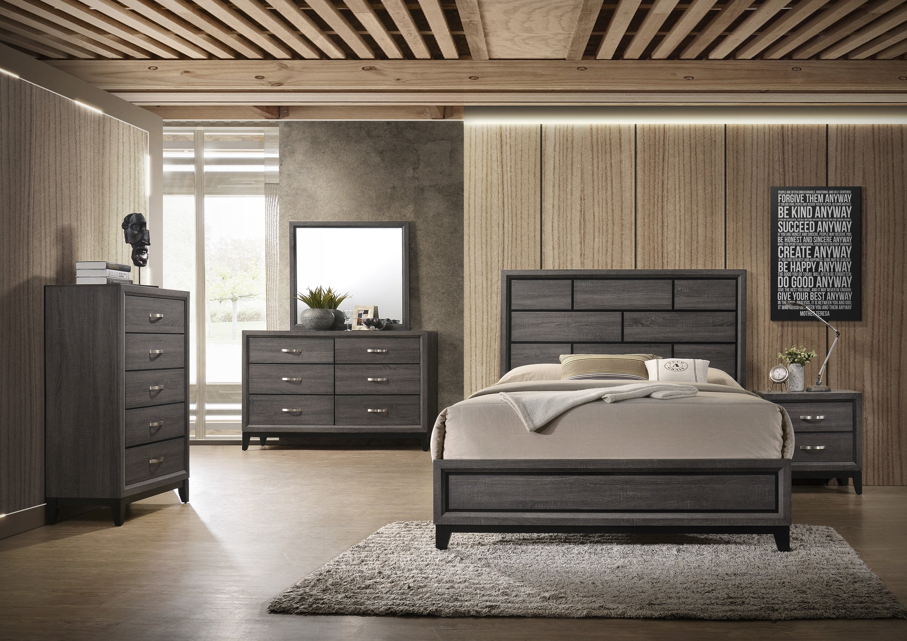 Buy Bedroom Set Grey
