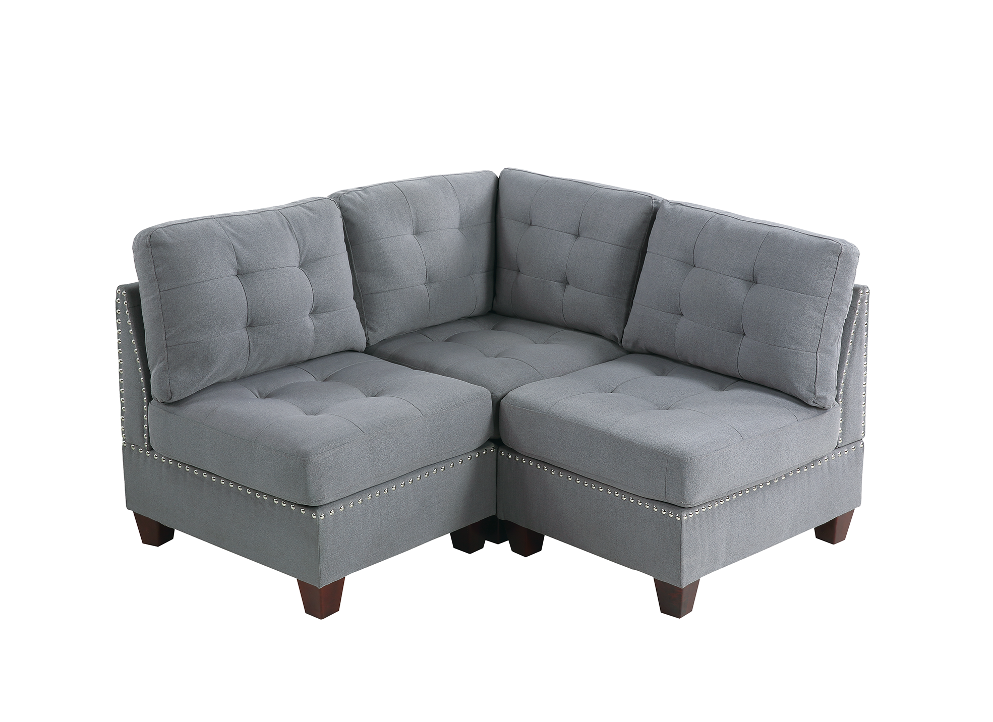 3PC Gray MODULAR SET