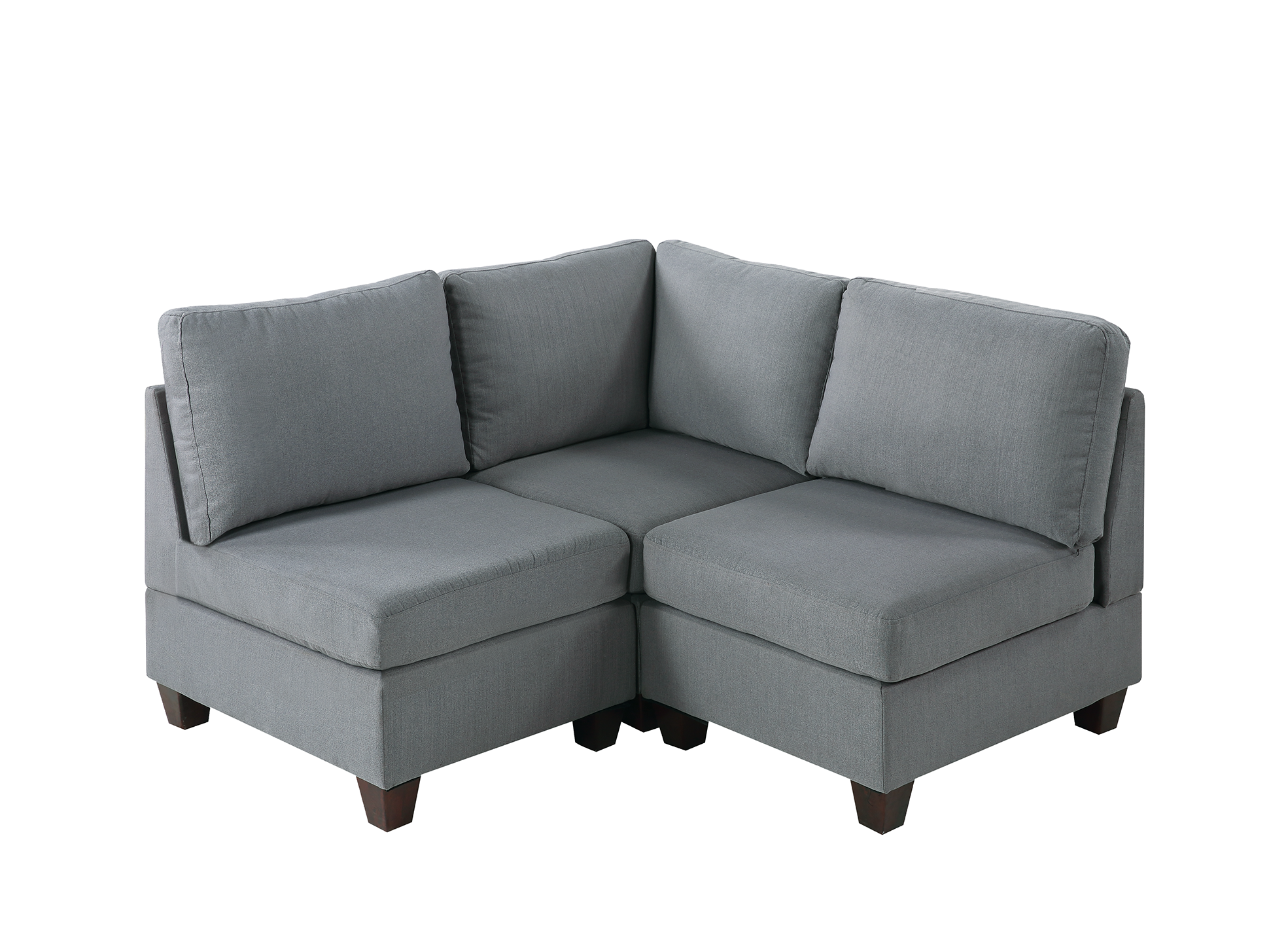 3PC Gray MODULAR SET